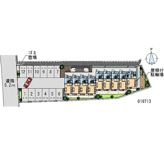 ★手数料０円★福岡市東区和白丘２丁目 月極駐車場